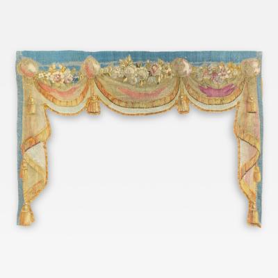 Antique Tapestry One of pair 3 7 x 5 2 