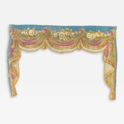 Antique Tapestry One of pair 3 7 x 5 2 