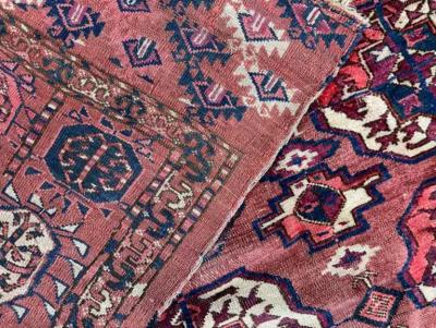 Antique Tekke Turkoman Carpet AS IS