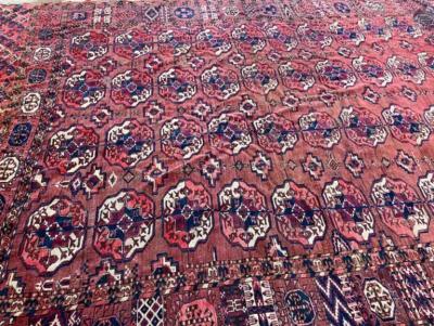 Antique Tekke Turkoman Carpet AS IS