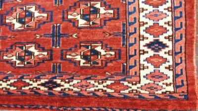 Antique Tekke Turkomen Rug circa 1900s