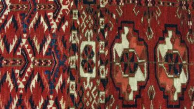 Antique Tekke Turkomen Rug circa 1900s Very Fine