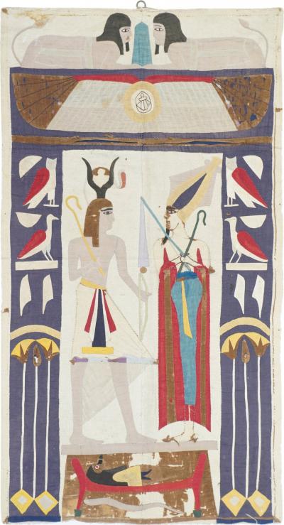 Antique Textile Rug 210 x 52