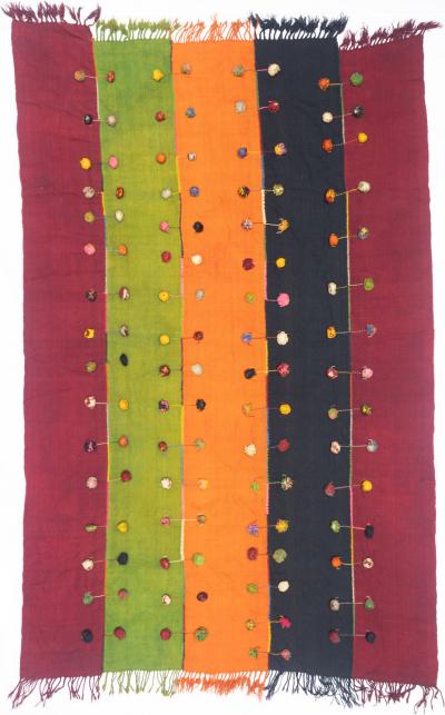 Antique Textile Rug 6 5 x 10 1 