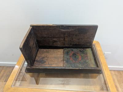 Antique Tibetan Folding Table Tepchog