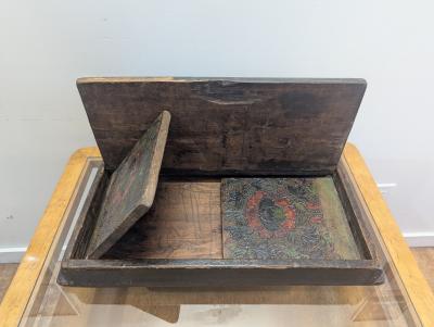 Antique Tibetan Folding Table Tepchog