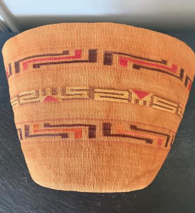 Antique Tlingit Woven Berry Basket Native Americana