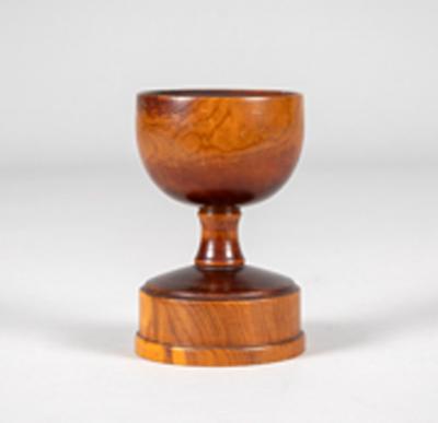 Antique Treen Olive Wood Cup