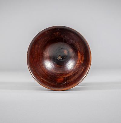 Antique Treen Olive Wood Cup