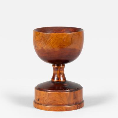 Antique Treen Olive Wood Cup