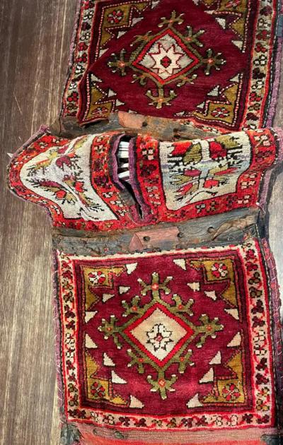 Antique Turkish Anatolian Saddle Bag Possible Eighteen century