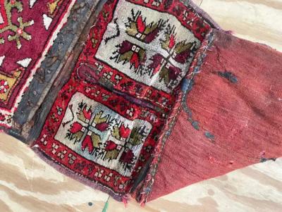 Antique Turkish Anatolian Saddle Bag Possible Eighteen century