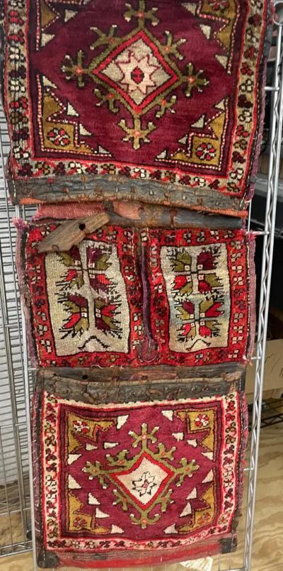 Antique Turkish Anatolian Saddle Bag Possible Eighteen century