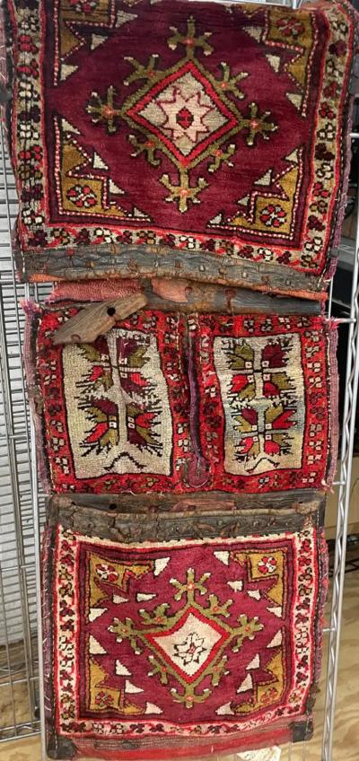 Antique Turkish Anatolian Saddle Bag Possible Eighteen century