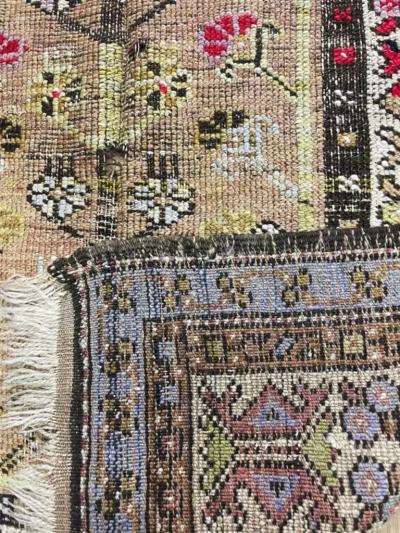 Antique Turkish Anatolian Tree of life and prayer Rug As Is