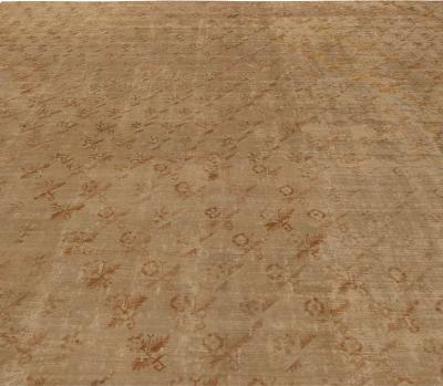Antique Turkish Ghiordes Rug Size Adjusted 