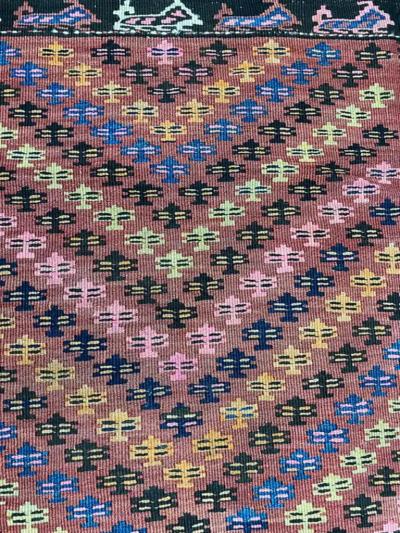Antique Turkish Kilim Flat weave c 1900s