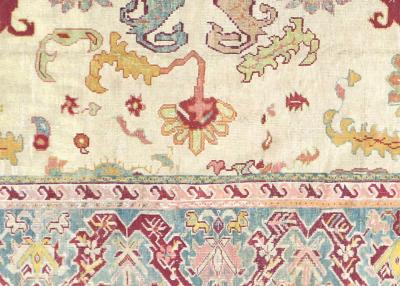 Antique Turkish Oushak Rug 1010 x 156 