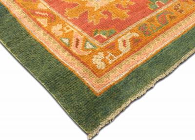 Antique Turkish Oushak Rug 122 x 222 