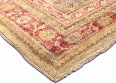 Antique Turkish Oushak Rug 13 x 142 