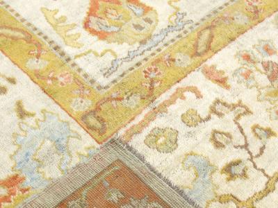 Antique Turkish Oushak Rug 13 x 143 