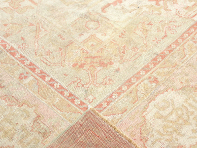 Antique Turkish Oushak Rug 148 x 180