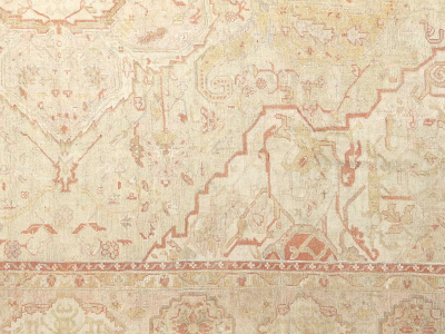 Antique Turkish Oushak Rug 148 x 180