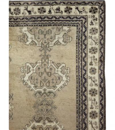 Antique Turkish Oushak Rug