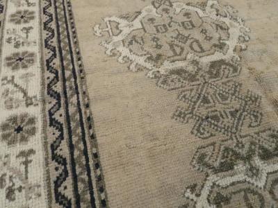 Antique Turkish Oushak Rug