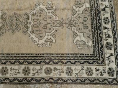 Antique Turkish Oushak Rug