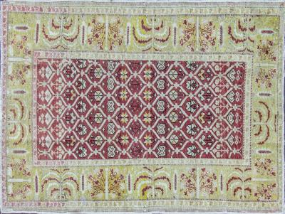 Antique Turkish Oushak Rug 4 x 54 Free Shipping