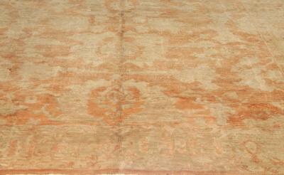 Antique Turkish Oushak Rug