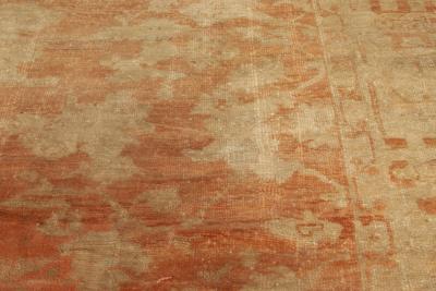 Antique Turkish Oushak Rug
