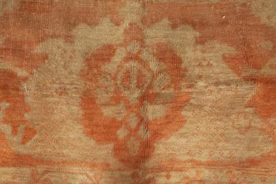 Antique Turkish Oushak Rug