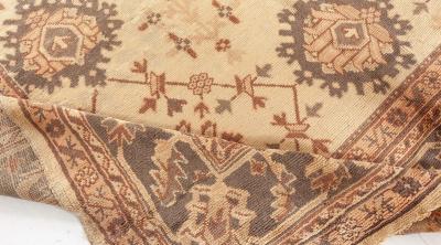 Antique Turkish Oushak Rug