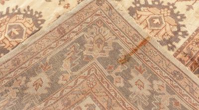 Antique Turkish Oushak Rug