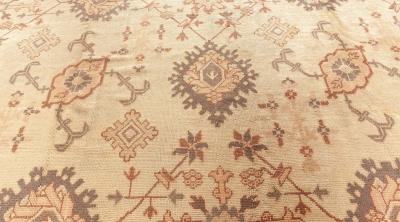 Antique Turkish Oushak Rug