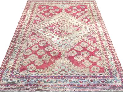 Antique Turkish Oushak Rug 88 x 119 