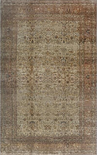Antique Turkish Sivas Hand Knotted Wool Carpet