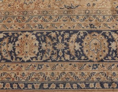 Antique Turkish Sivas Handmade Botanic Carpet
