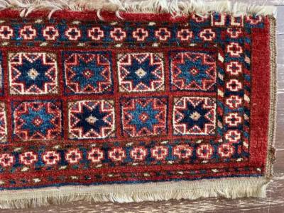 Antique Turkoman Star rug bag