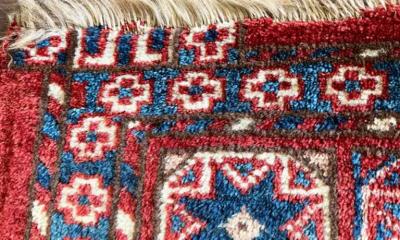 Antique Turkoman Star rug bag