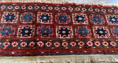 Antique Turkoman Star rug bag