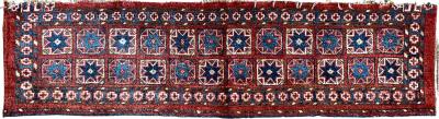 Antique Turkoman Star rug bag