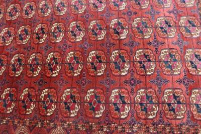 Antique Turkoman Tekke Main Carpet 76 x 107 