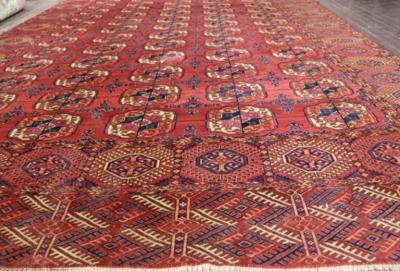 Antique Turkoman Tekke Main Carpet 76 x 107 