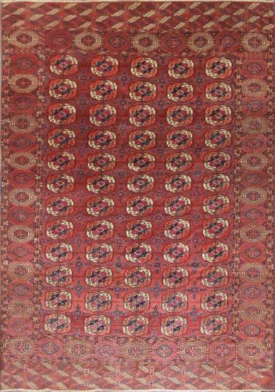 Antique Turkoman Tekke Main Carpet 76 x 107 