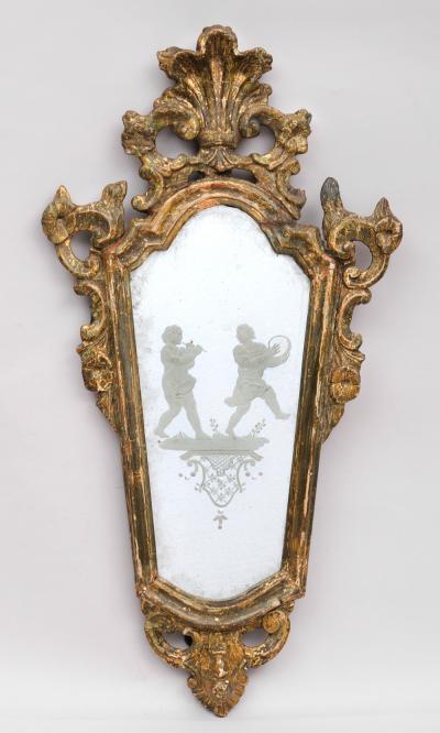Antique Venetian Mirror Circa 1760