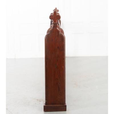 Antique Walnut Oak Church Railing