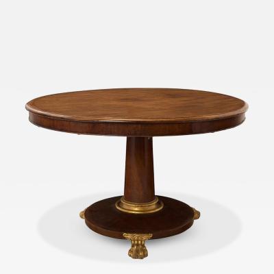 Antique William IV Mahogany Regency Tilt Top Breakfast Table